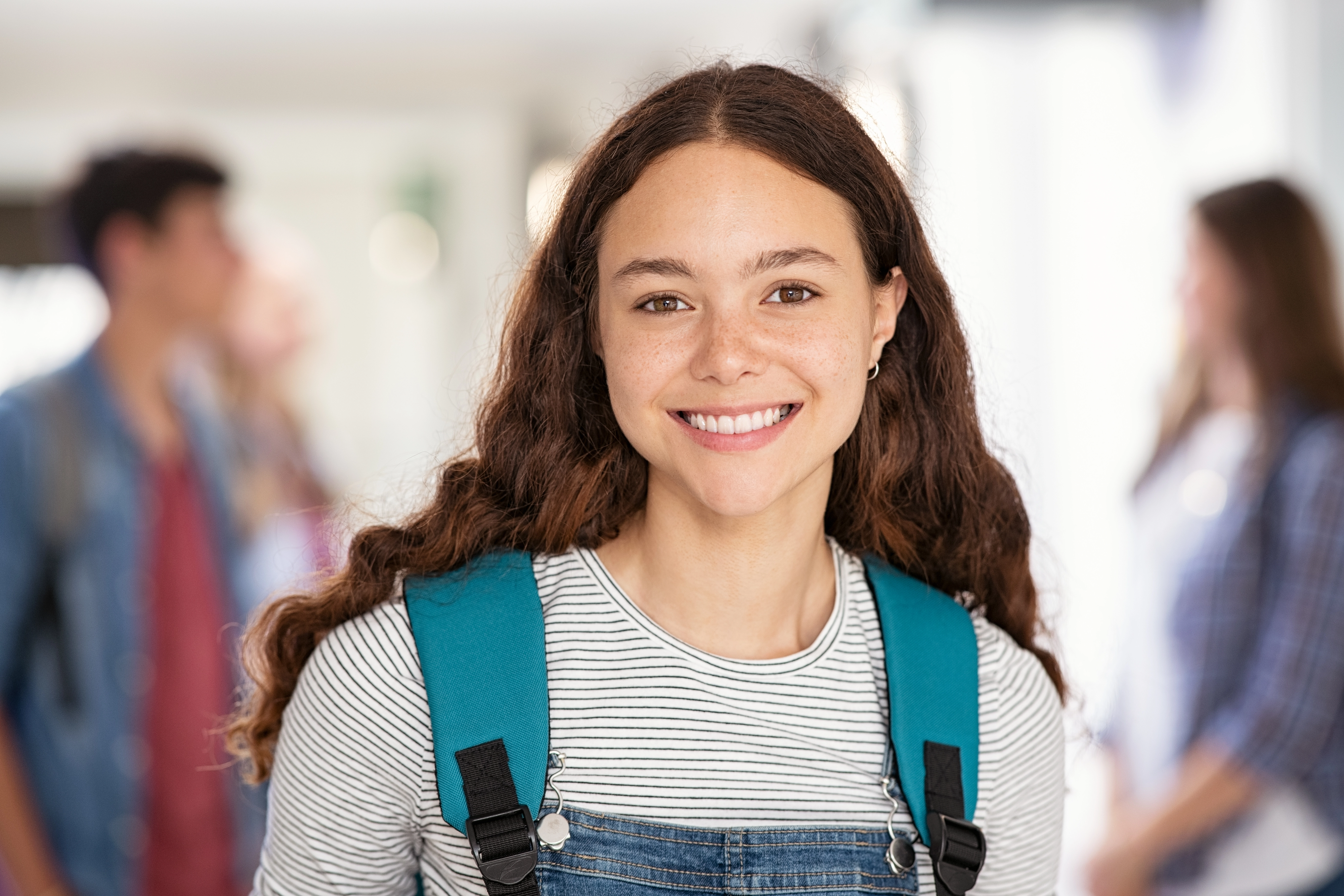 Student smiling